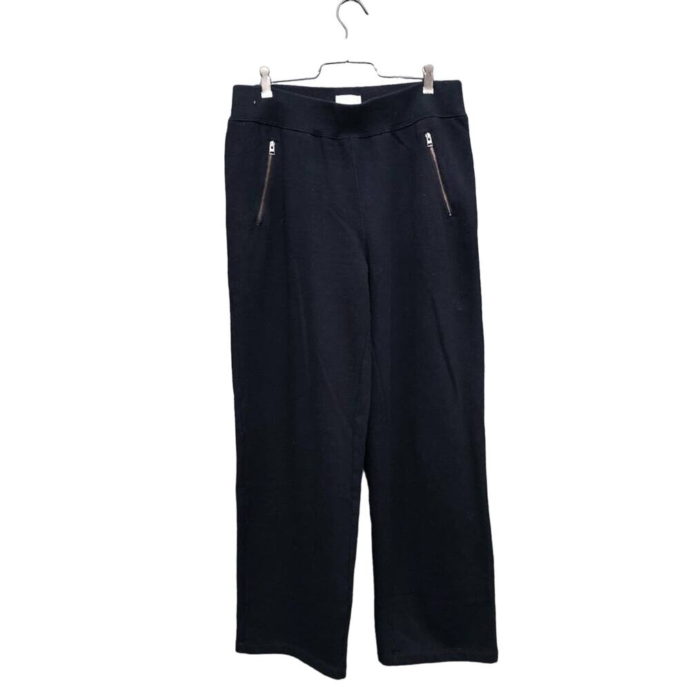 Wilfred Free Aritzia Lounge Pants Black Zip Pocket